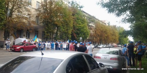 акция протеста сотрудников ВостГОКа