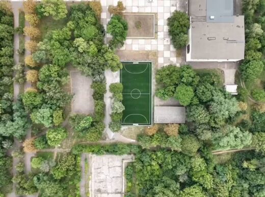 В Желтых Водах появилась новая мини-футбольная площадка